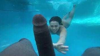 Big tits stepmom cant take her eyes of her muscular stepson and sneaks in the shower to masturbate on him.She helps him wash his back and jerks him off.She convinces him to have her give him a nuru massage.She throats his cock and lets him fuck her video